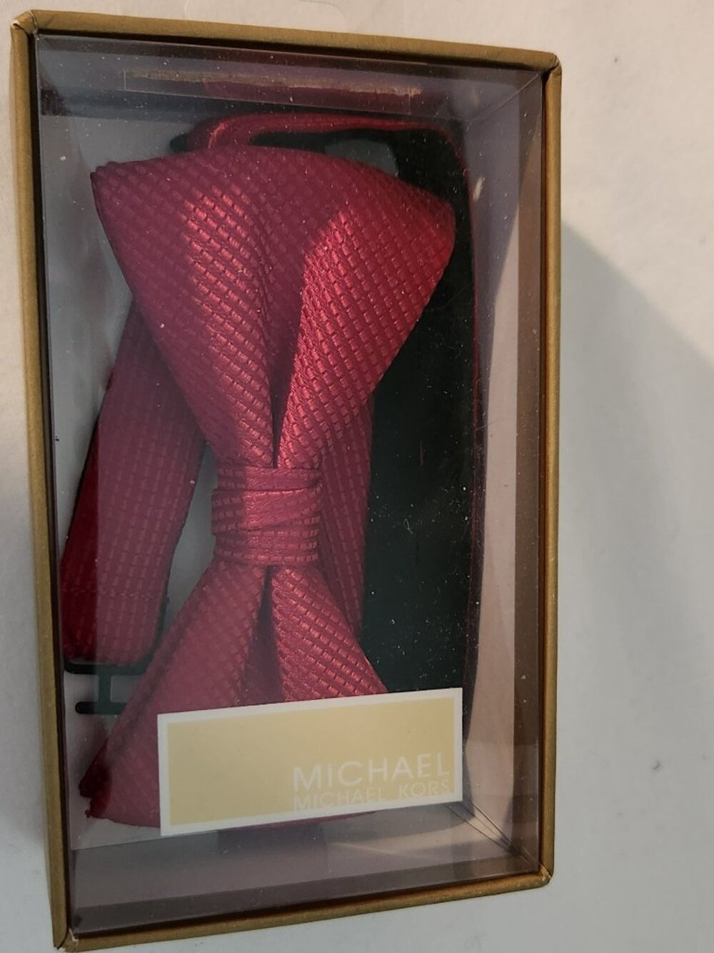 MICHAEL Michael Kors bow tie red NWT